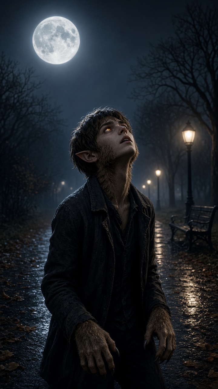Werewolf Transformation scene still